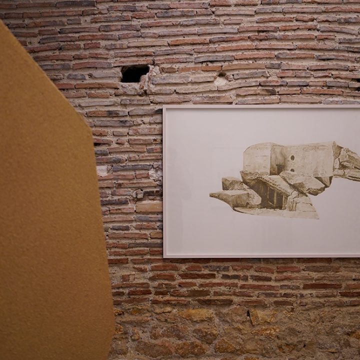 bunker arch&eacute;ologie, ciment et vernis antirouille