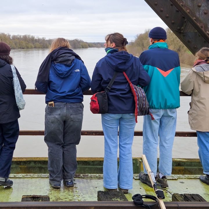 Le groupe &laquo; acclimatements &raquo; sur le pont du P.O.